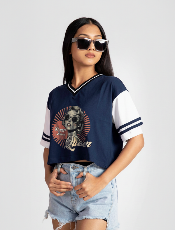 Women Varsity Crop