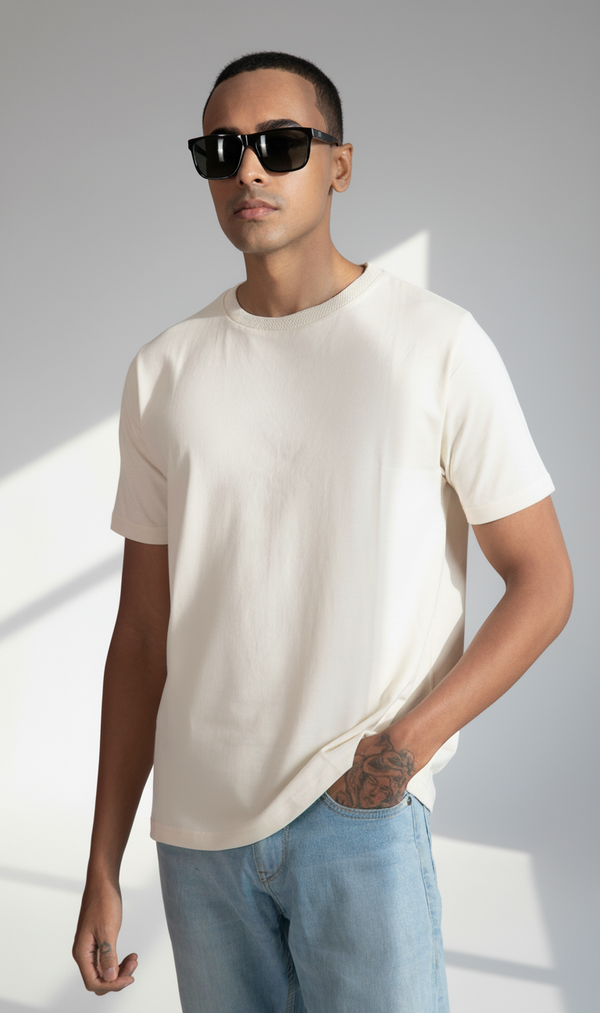 Men Jacquard Tee
