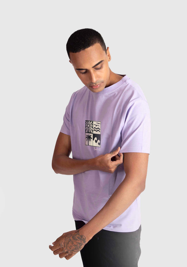 BEACH VIBES: LAVENDER REGULAR FIT