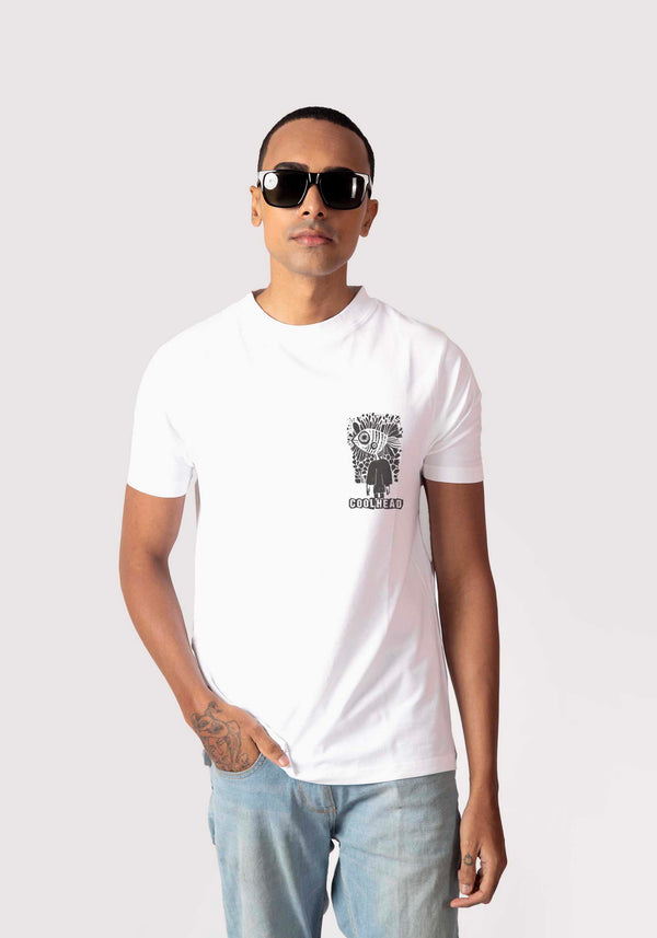 COOL HEAD: WHITE REGULAR FIT
