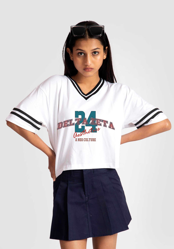 DELTA ZETA: WOMEN VARSITY CROP