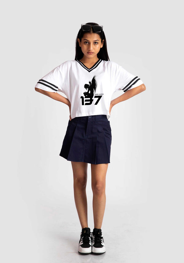 GODS NUMBER : WOMEN VARSITY CROP