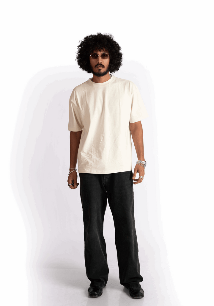 ALMOND MILK OVERSIZED FIT