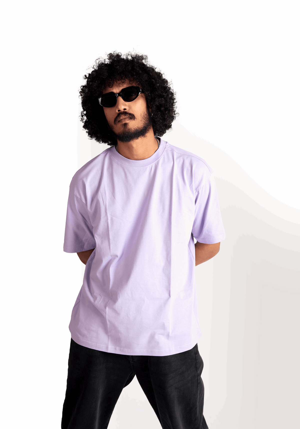 lavender oversized fit/his