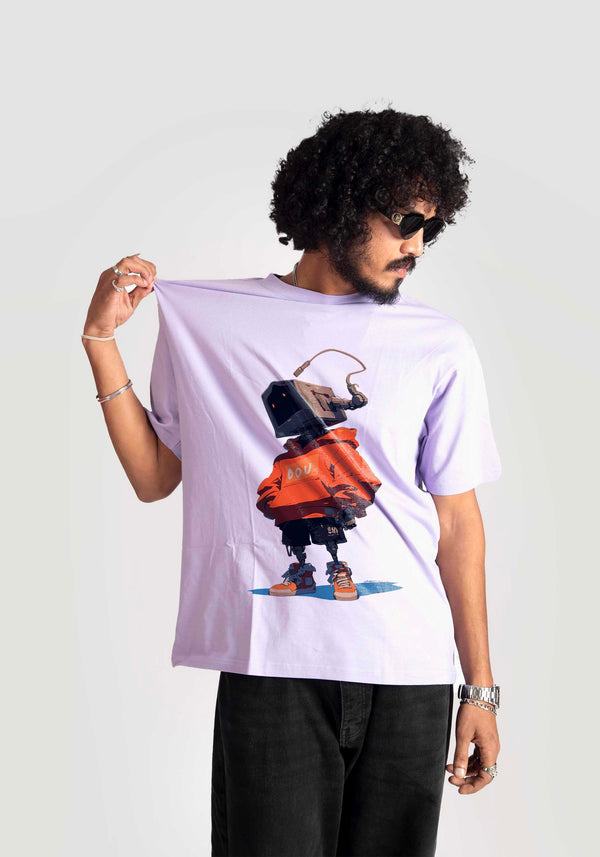 ROBOT: LAVENDER OVERSIZED FIT