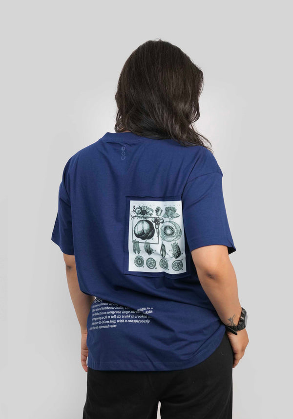dillenia indica- pageant blue oversized fit