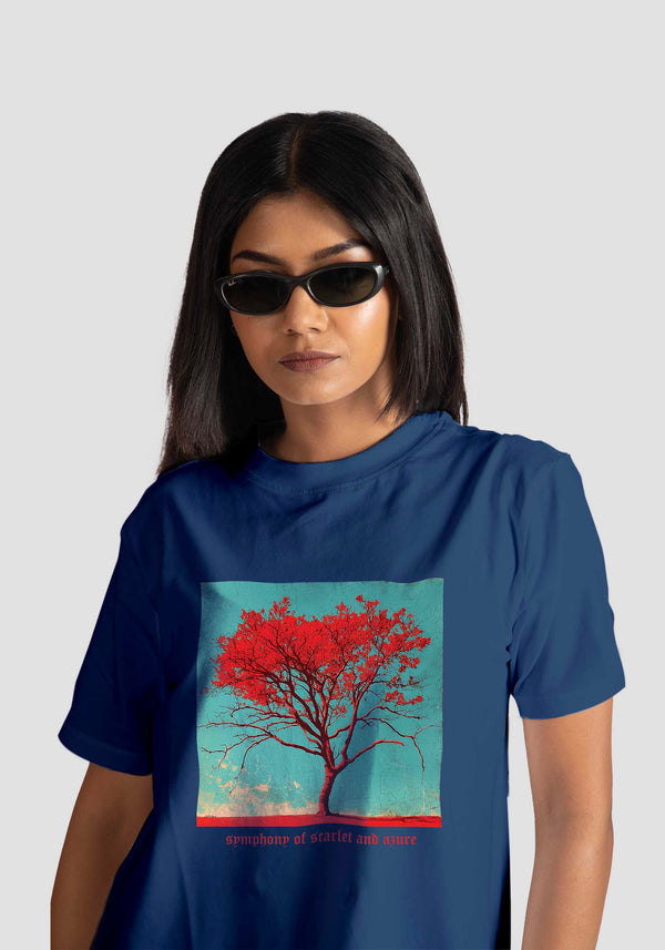 SCARLET: PAGEANT BLUE REGULAR FIT