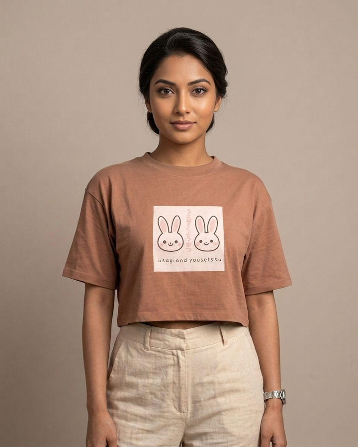 usagi mocha mousse oversized crop/her – OOU