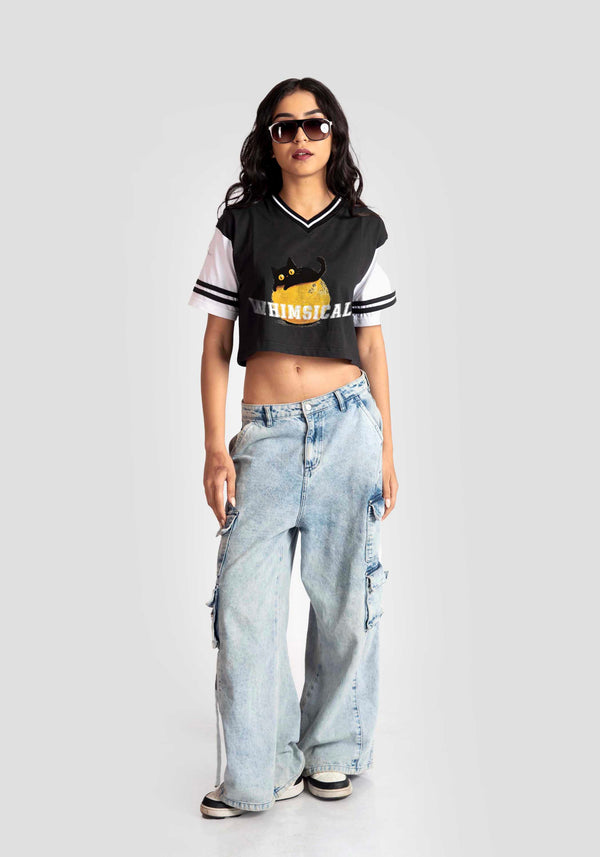 WHIMSICAL : WOMEN VARSITY CROP