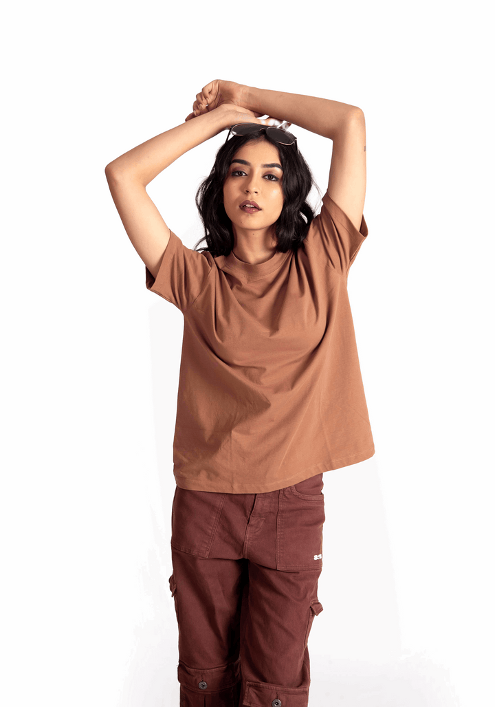 MOCHA MOUSSE SOLID REGULAR FIT
