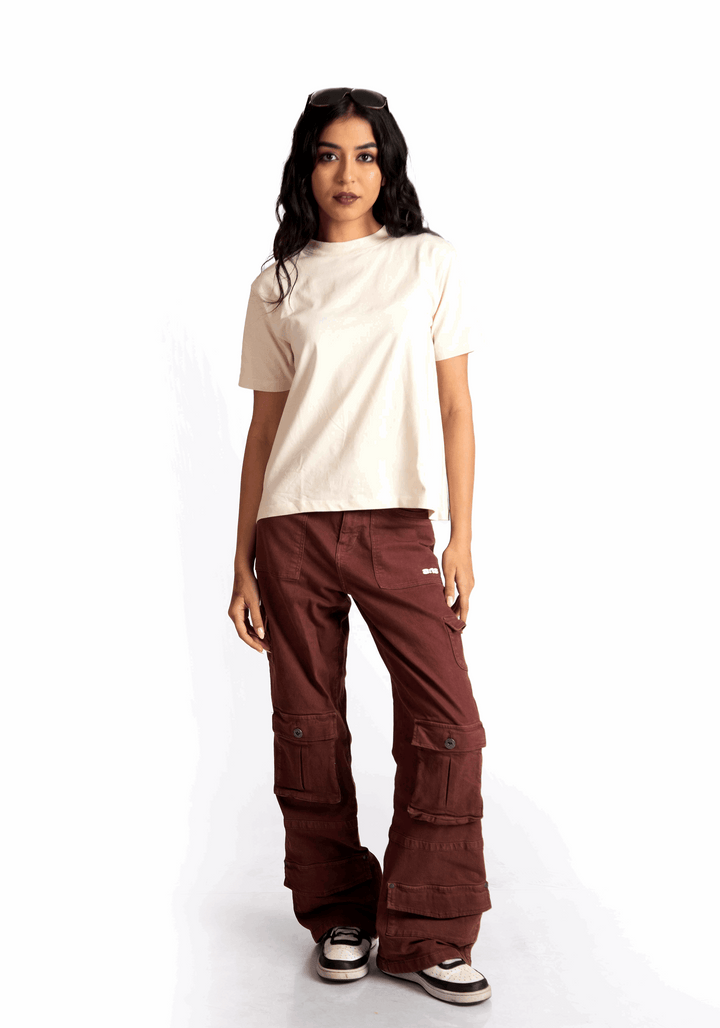 ALMOND MILK SOLID REGULAR FIT