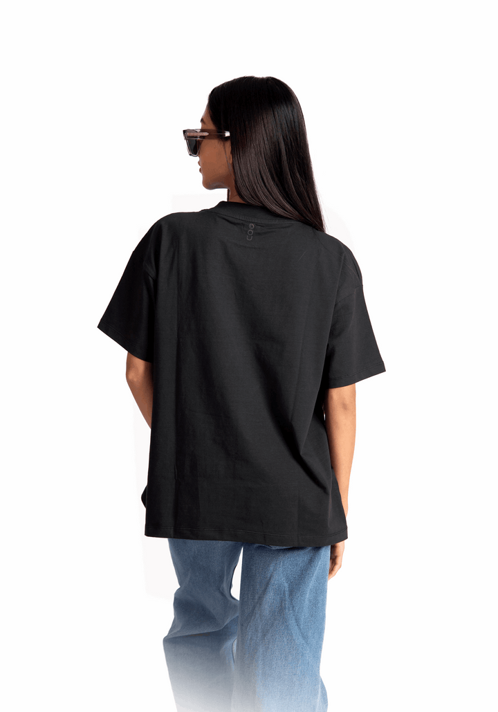 CHARCOAL BLACK OVERSIZED FIT