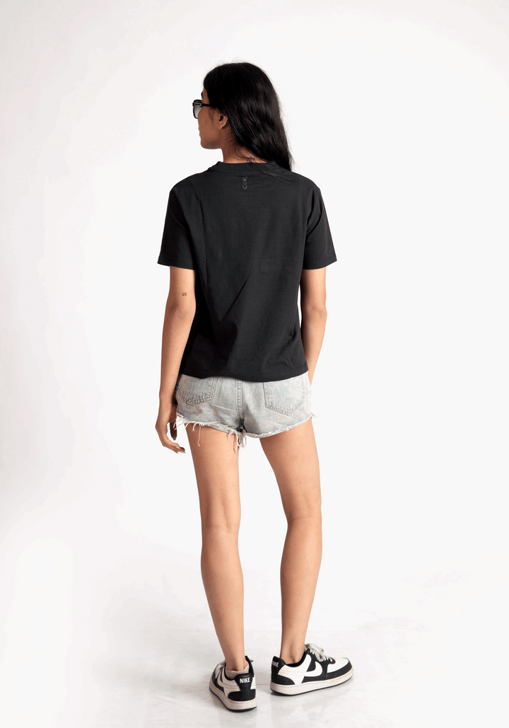 CHARCOAL BLACK SOLID REGULAR FIT