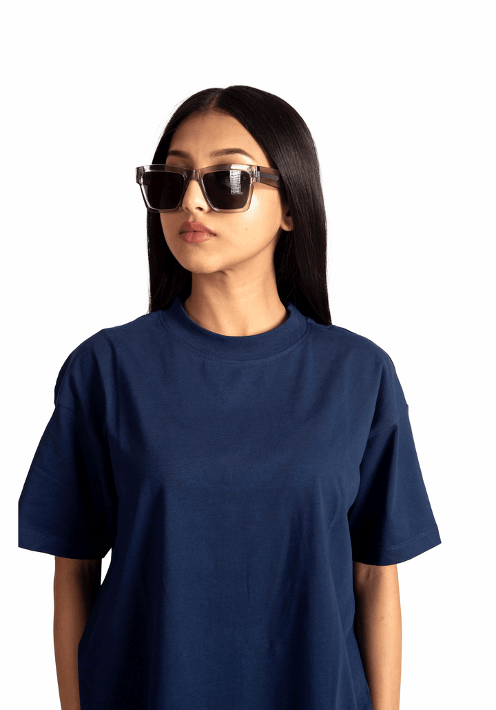 PAGEANT BLUE OVERSIZED FIT