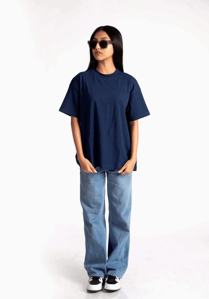 PAGEANT BLUE OVERSIZED FIT