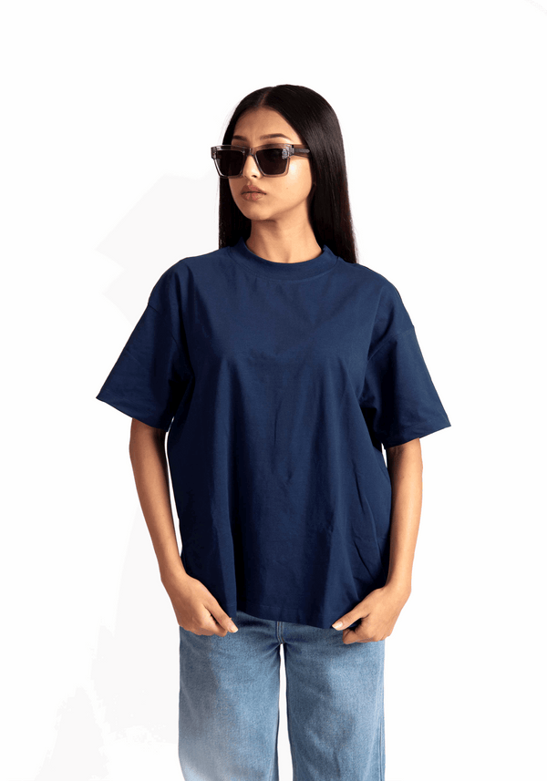 PAGEANT BLUE OVERSIZED FIT