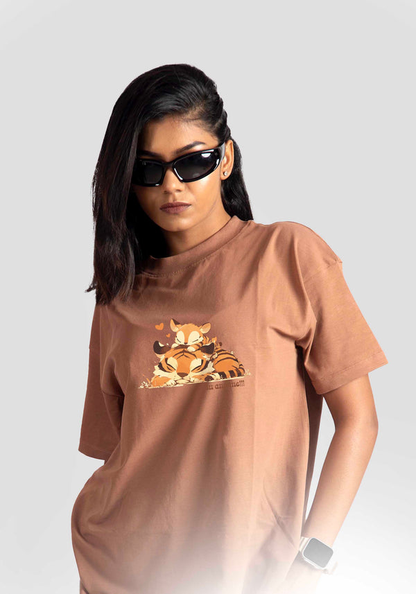 YOU & ME: MOCHA MOUSSE OVERSIZED FIT