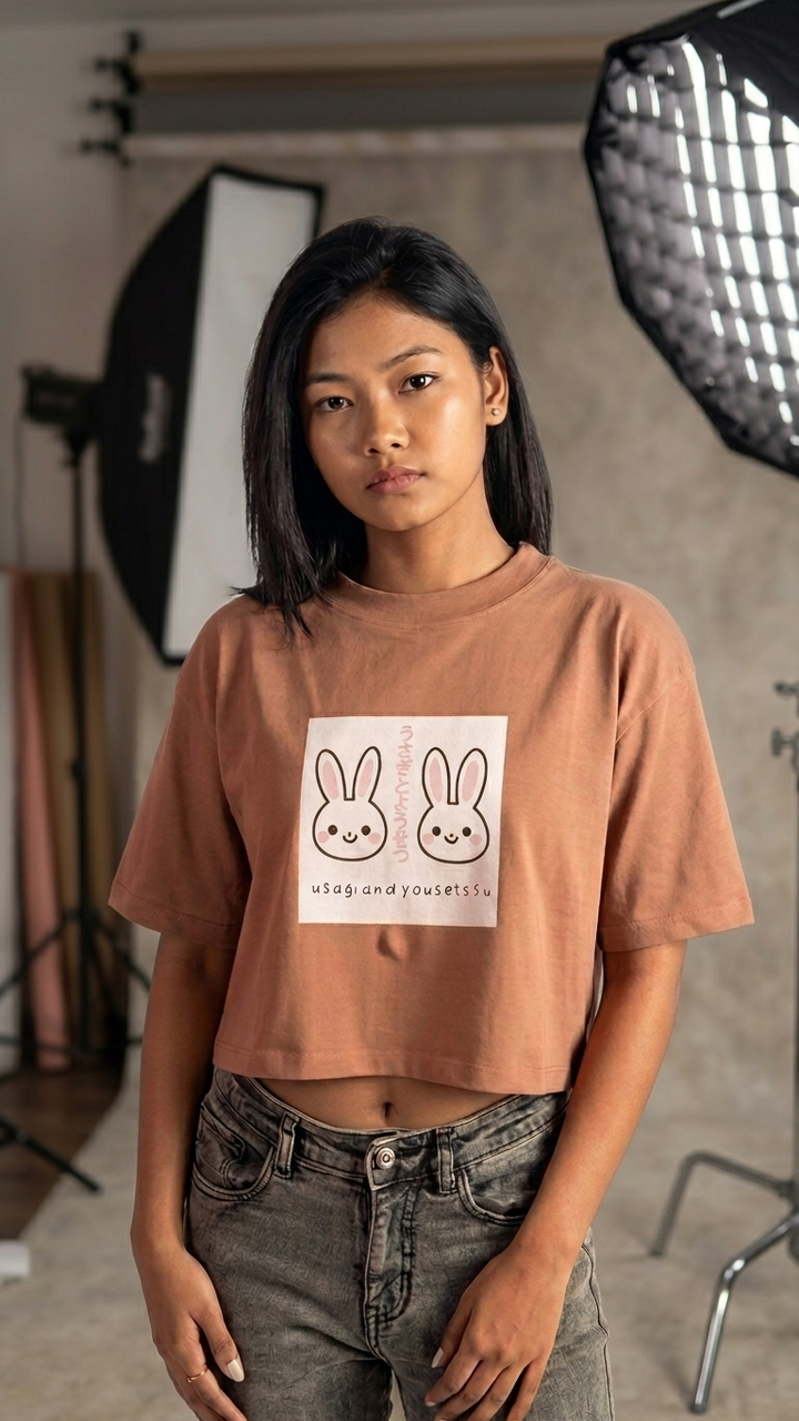 usagi mocha mousse oversized crop/her – OOU
